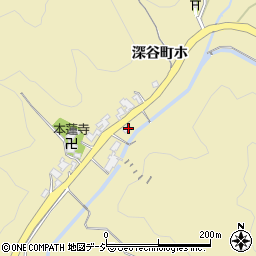 石川県金沢市深谷町37周辺の地図