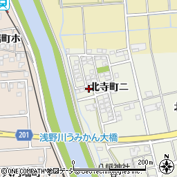 石川県金沢市北寺町ニ116周辺の地図