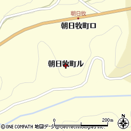 石川県金沢市朝日牧町ル周辺の地図