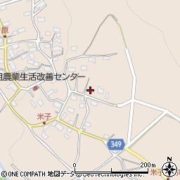 長野県須坂市米子730周辺の地図