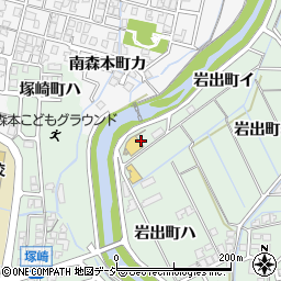 石川県金沢市岩出町イ周辺の地図