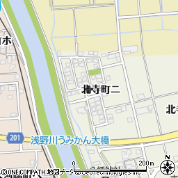 石川県金沢市北寺町ニ117周辺の地図
