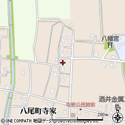 富山県富山市八尾町寺家499周辺の地図