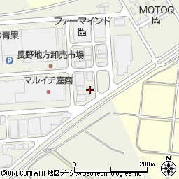 長野通商おやき工場周辺の地図