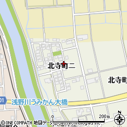 石川県金沢市北寺町ニ119周辺の地図