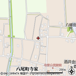 富山県富山市八尾町寺家531-1周辺の地図