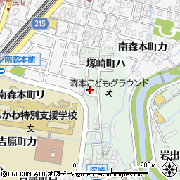 石川県金沢市塚崎町ハ105周辺の地図