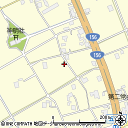 富山県砺波市五郎丸周辺の地図