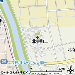 石川県金沢市北寺町ニ69周辺の地図