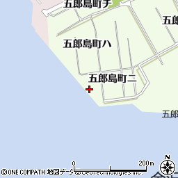 石川県金沢市五郎島町ロ周辺の地図