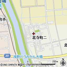 石川県金沢市北寺町ニ78周辺の地図