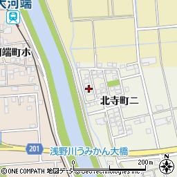 石川県金沢市北寺町ニ90周辺の地図