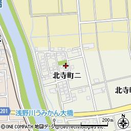 石川県金沢市北寺町ニ67周辺の地図
