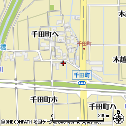 石川県金沢市千田町ホ36周辺の地図
