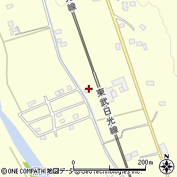 栃木県鹿沼市板荷136-2周辺の地図