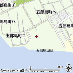 石川県金沢市五郎島町ホ周辺の地図