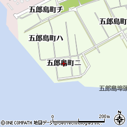 石川県金沢市五郎島町（ニ）周辺の地図