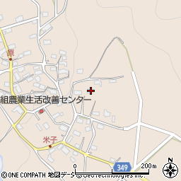 長野県須坂市米子702周辺の地図