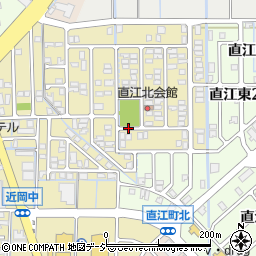 直江北公園周辺の地図