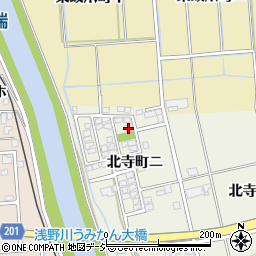 石川県金沢市北寺町ニ65周辺の地図