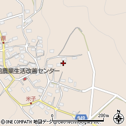 長野県須坂市米子726-1周辺の地図