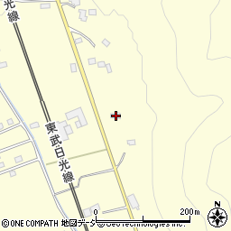 栃木県鹿沼市板荷1533-2周辺の地図