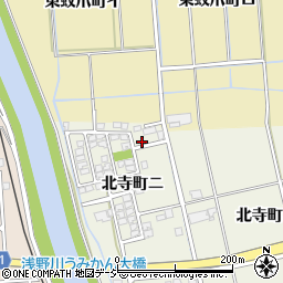 石川県金沢市北寺町ニ14周辺の地図