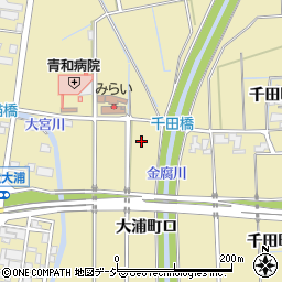 石川県金沢市大浦町ロ41周辺の地図