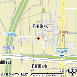 石川県金沢市千田町ヘ79周辺の地図