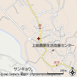 長野県須坂市米子795周辺の地図