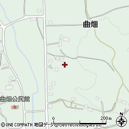 栃木県那須烏山市曲畑643周辺の地図