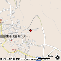 長野県須坂市米子726周辺の地図
