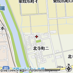 石川県金沢市北寺町ニ73周辺の地図