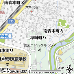 石川県金沢市塚崎町ハ100周辺の地図