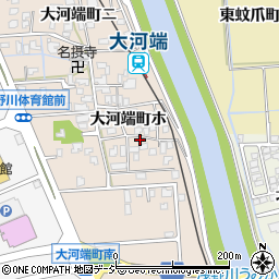 北浜建設金沢周辺の地図