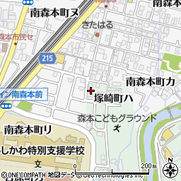 石川県金沢市塚崎町ハ114周辺の地図