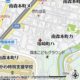 石川県金沢市塚崎町ハ111周辺の地図