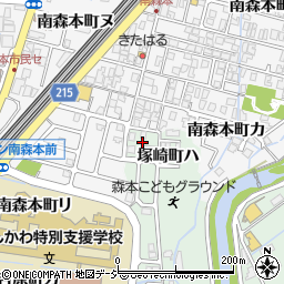 石川県金沢市塚崎町ハ112周辺の地図