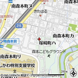 石川県金沢市塚崎町ハ113周辺の地図