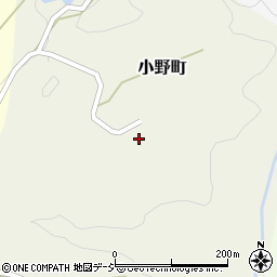 石川県金沢市小野町ロ95周辺の地図
