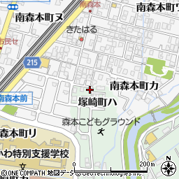 石川県金沢市塚崎町ハ110周辺の地図