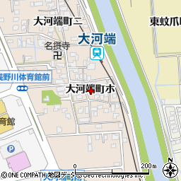 石川県金沢市大河端町ホ周辺の地図