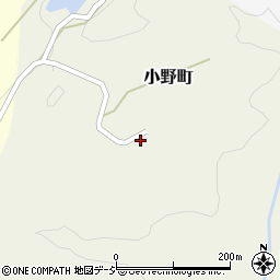 石川県金沢市小野町ロ周辺の地図