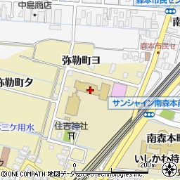 石川県金沢市弥勒町ヨ周辺の地図