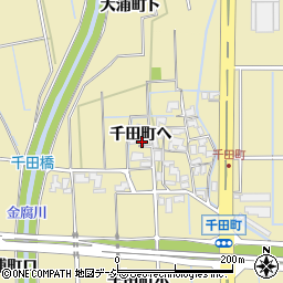 石川県金沢市千田町ヘ86周辺の地図