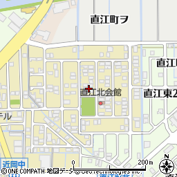 石川県金沢市直江北周辺の地図
