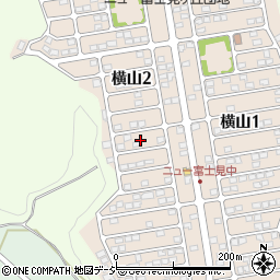 栃木県宇都宮市横山2丁目11周辺の地図