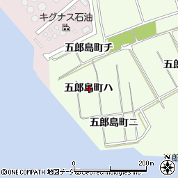 石川県金沢市五郎島町ハ周辺の地図