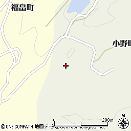石川県金沢市小野町ル周辺の地図