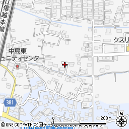 長野県長野市川中島町四ツ屋1071-5周辺の地図